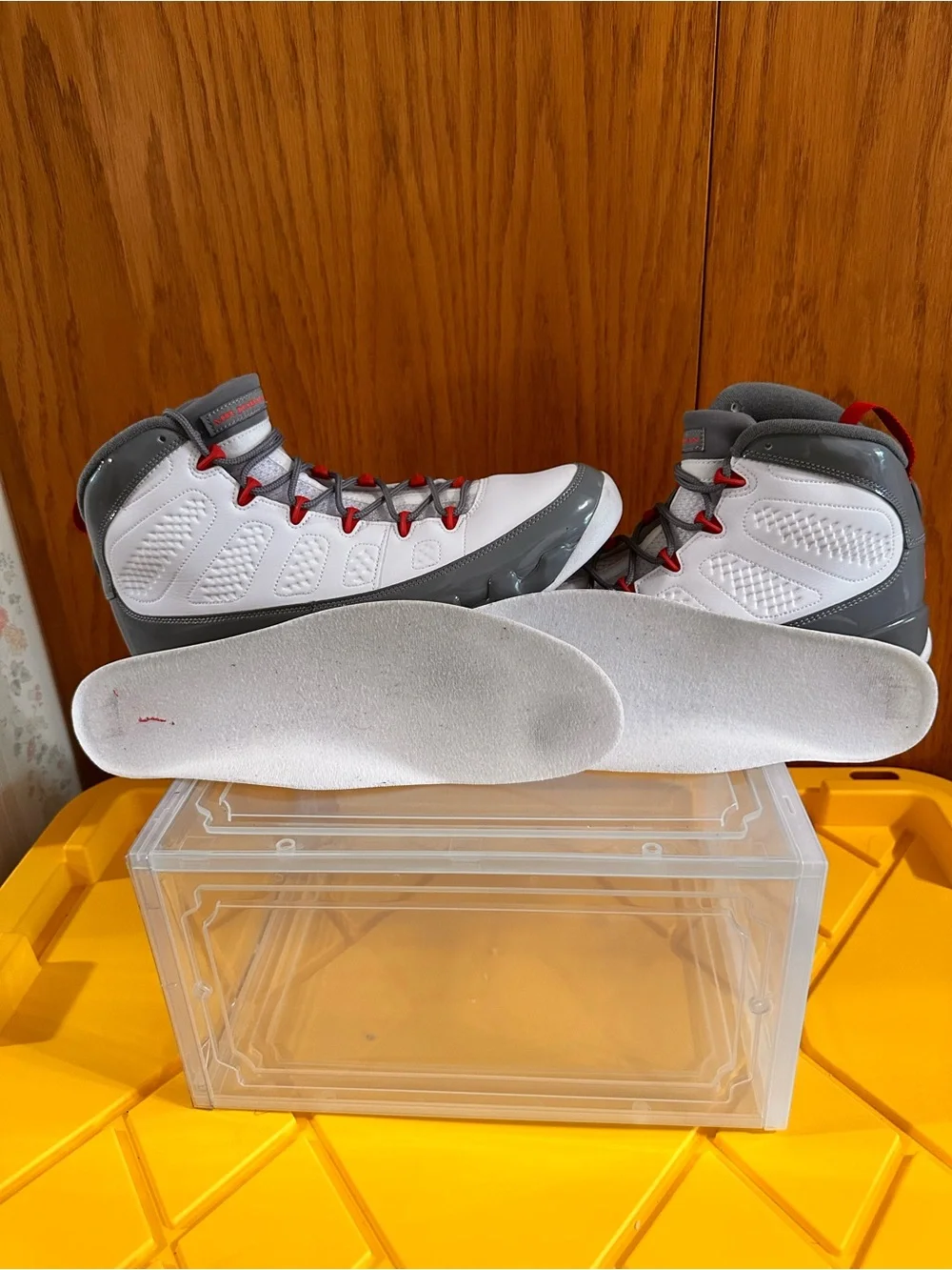 Size 13 - Jordan 9 Retro Mid Fire Red ($200 in market)